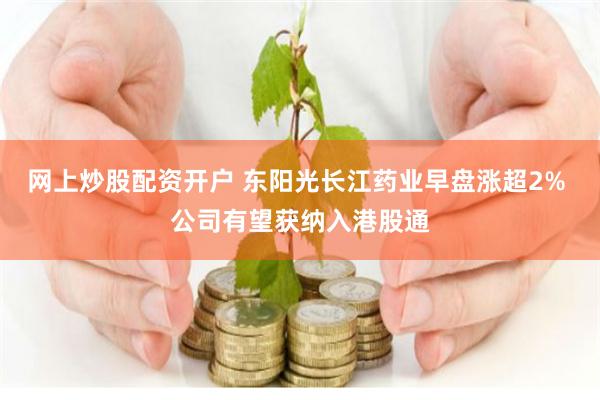 网上炒股配资开户 东阳光长江药业早盘涨超2% 公司有望获纳入港股通