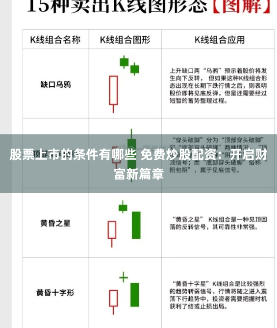 股票上市的条件有哪些 免费炒股配资：开启财富新篇章